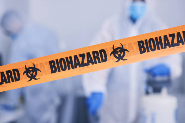 Professional Biohazard technician working in Lakewood, NY